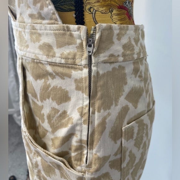 Anthropologie Maeve Gardeners Apron Romper Size 4 - Picture 8 of 16